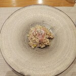 アル・ケッチァーノ  - 栗のリゾット