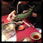 山茶郷 - 骨酒、どんだけ呑んでも、酔わないんだよ°・(۶்▿்)۶