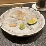 あま木 - 鯛のお造り　