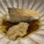 あま木 - 白甘鯛の鱗焼き