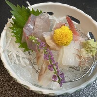 味処 高崎 - お刺身盛り合わせ