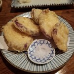 居酒屋 花組 - 五郎島金時の天婦羅