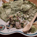 居酒屋 花組 - 赤烏賊のなめろう