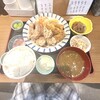 ごはん処 笑和 - マグロ・唐揚げ定食