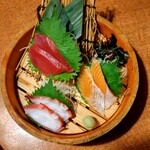 魚民 - 刺身3種盛り合せ