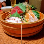 魚民 - 刺身3種盛り合せ
