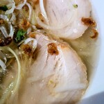 喜多方ラーメン 坂内 - 青唐ねぎ塩ラーメン