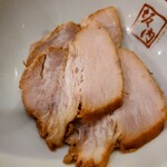 喜多方ラーメン 坂内 - トッピングチャーシュー