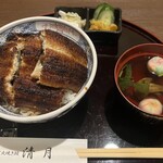 清月 - 特上鰻丼　4350円