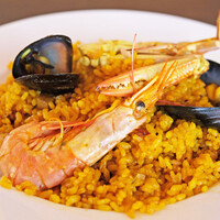 ラ・コシーナ・デ・ガストン - 魚介のパエリア 1100円