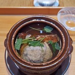 御料理 良所 - 秋刀魚のつみれ