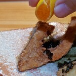 御料理 良所 - みかん搾りますか