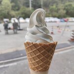 Okusha no Chaya - Soba Soft Serve Ice Cream