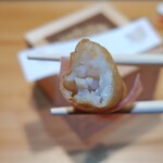 御料理 良所 - 蓮根の春巻