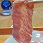 御料理 良所 - 凄いサシ