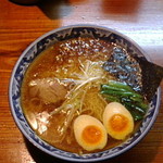 麺工房 隠國 - 隠国ら-めん大盛+煮卵