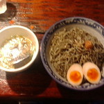 麺工房 隠國 - すっぱ麺+煮卵