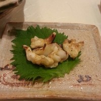 銀座 久兵衛 帝国ホテル大阪店 - 烏賊のゲソの塩焼き