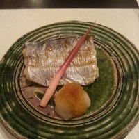 銀座 久兵衛 帝国ホテル大阪店 - タチウオの塩焼き