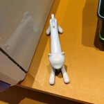 MUSASHIYA - 会計時のとこにも　白ネコは見逃さない