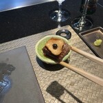 鉄板焼 石狩 - 乗せてみた