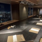 鉄板焼 石狩 - 夜景が見えます