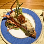 シカゴ - ●ポワソン（魚介のメイン）
      伊勢海老のテルミドール　