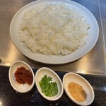 鉄板焼 石狩 - ご飯