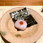 シカゴ - ●前菜１
      帆立貝の磯部焼き