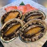 鉄板焼 石狩 - 函館産鮑