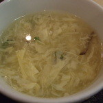 廣珍軒 - 卵スープ