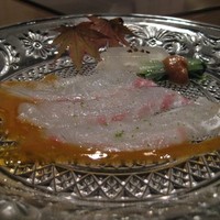 銀座うかい亭 - もみじ鯛のカルパッチョ