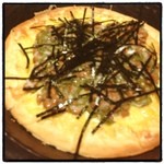きらく坊 - 納豆もずくピザ