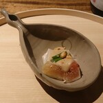 温石 - 落花生豆腐､無花果､隠元豆 落花生餡