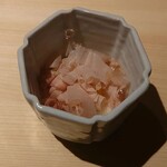 温石 - 長芋素麺､うずらの卵､鰹節