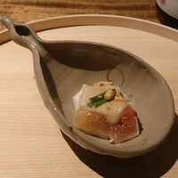 温石 - 落花生豆腐､無花果､隠元豆 落花生餡