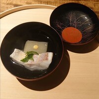 温石 - 糸撚鯛､冬瓜､蔓菜､柚子の皮
