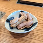 巧 - ♦箸休め　旬の落花生をサッと茹でて提供 新鮮だからこそですが、偶に食べると美味しい