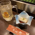 民芸日本料理 まっさん 新 - ハイボール、お通し