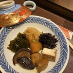 民芸日本料理 まっさん 新 - 煮しめ盛り合わせ