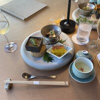TERRACE 若草山 - 冬瓜、大和鴨餡掛け・ロロン南瓜カステラ・梨クリームチーズ