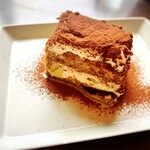 カフェ&バル 農人 - 焼き芋ティラミス（友達注文）