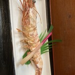 五郎寿し - 大正海老の塩焼き