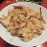 三養荘 - 松茸御飯（３杯目）