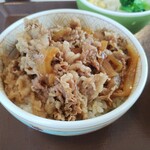 すき家 - ミニ牛丼