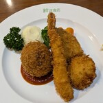 絆洋食店 - ミックスフライ