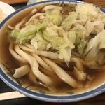 白須うどん - かけうどん並