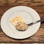 Bistro TATSU - 奈良漬とクリームチーズのカナッペ