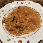 Bistro TATSU - スパゲッティアメリケーヌソース（一人前）