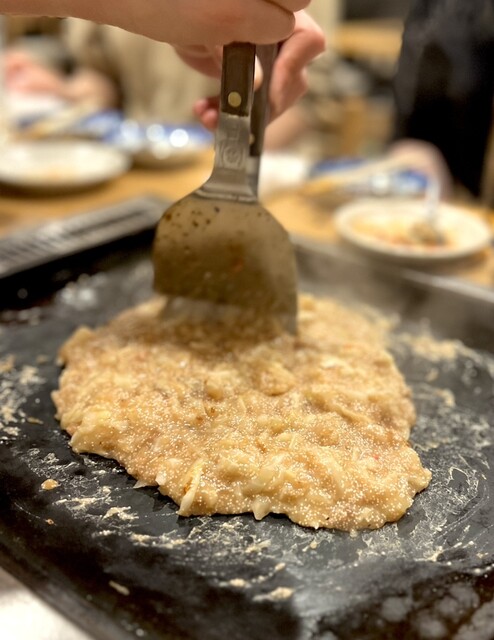 もんじゃ焼き tatchansan | もんじゃ藏(東京都月島)のもんじゃ焼き。 久しぶり